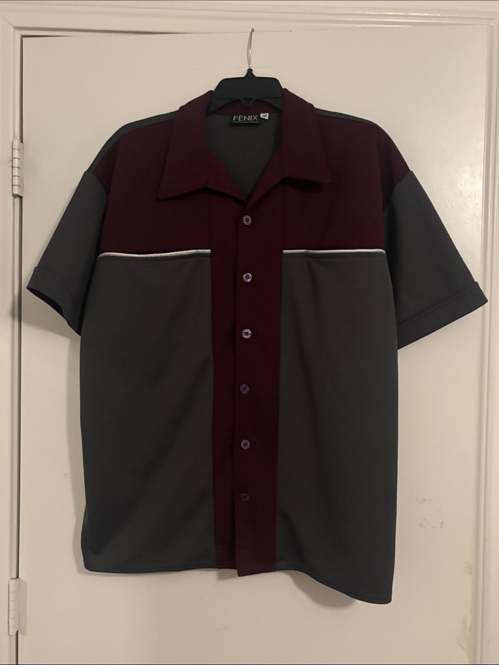Vintage-Style Bowling Shirt